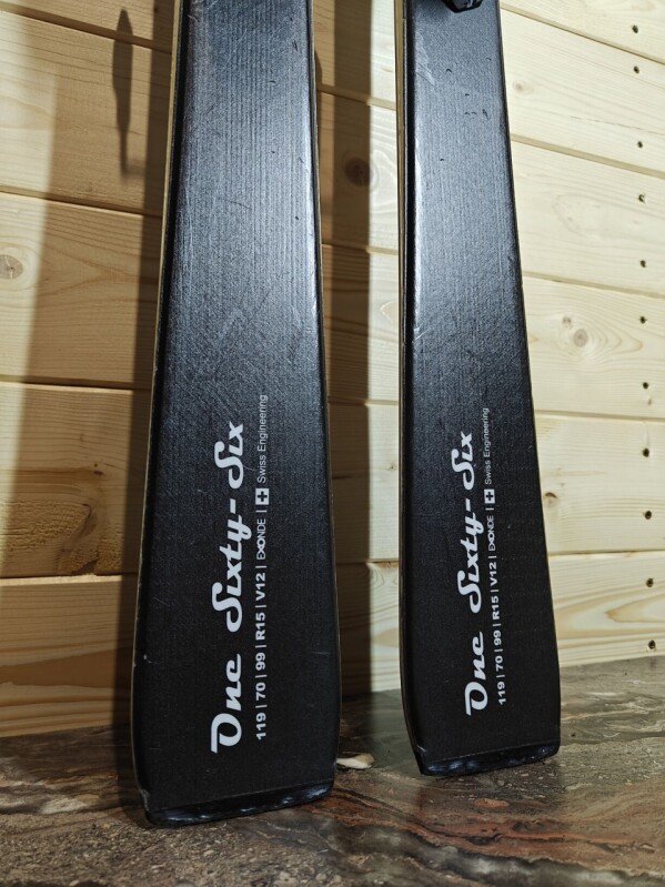LYŽE XO SWISS SKI V12 L BLACK 166CM